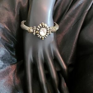 Silver and Gold Bracelet